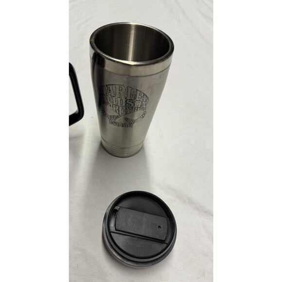 Harley Davidson Motorycle Coffee Mug ,Stainless Steel Skull Coffee Mug With Lid - Picture 8 of 16
